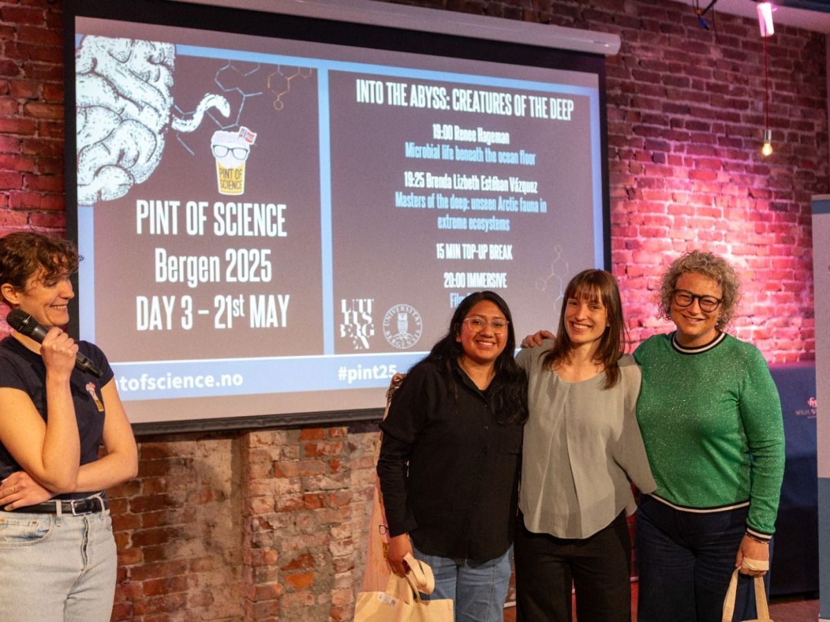 A wide variety of outreach: scientific pints, sailings and&nbsp;presentations