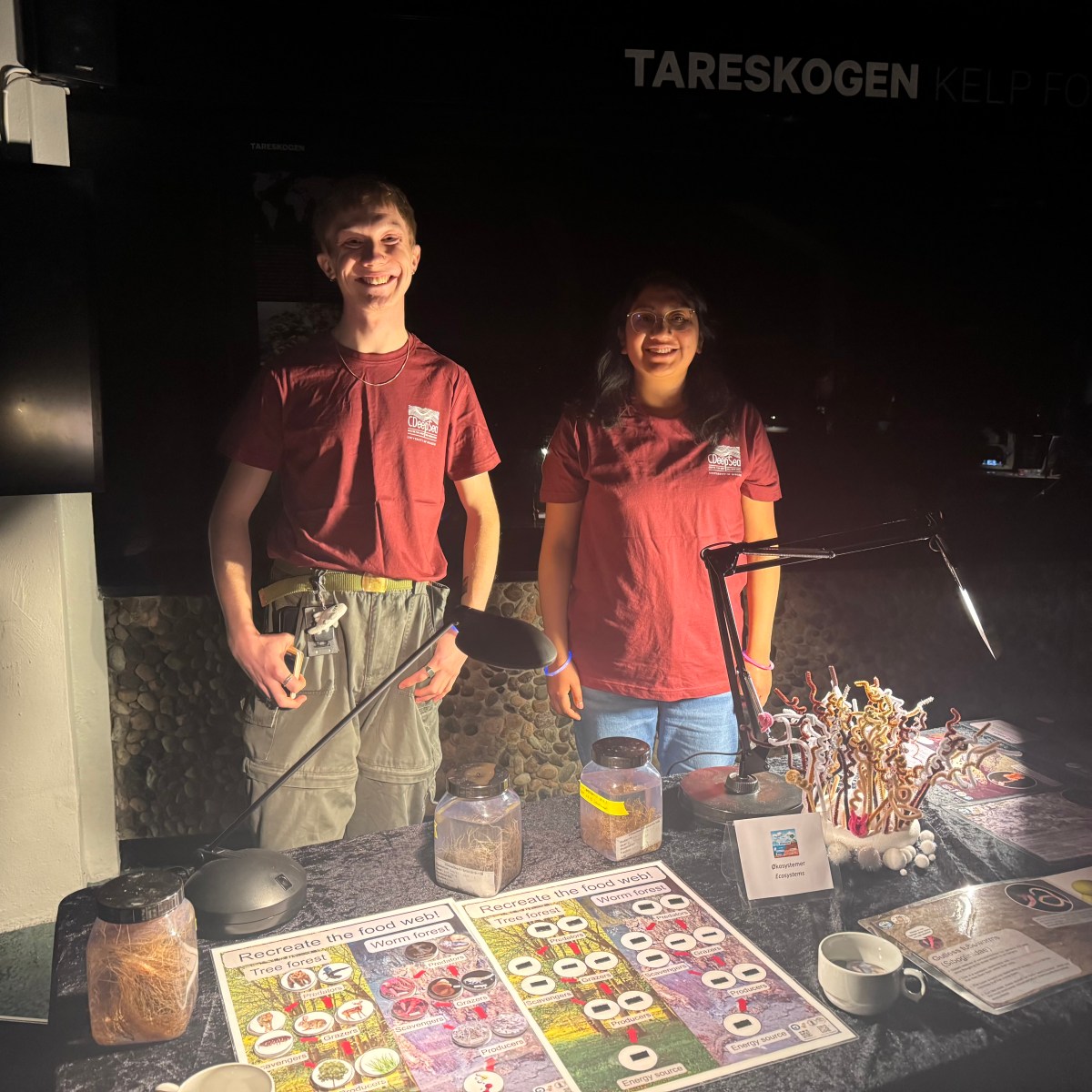 Night at the&nbsp;aquarium